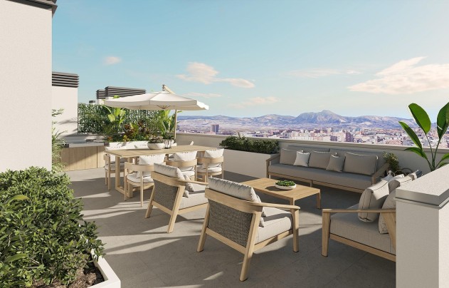 Apartment - New Build - Alicante - NBE-42211