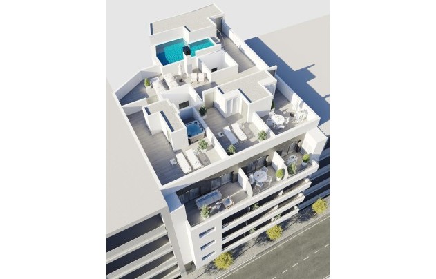 Apartment - Nouvelle construction - Torrevieja - Centro