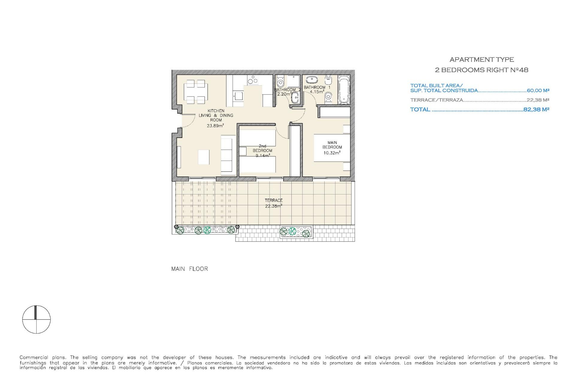 New Build - Apartment - Aguilas - Collado