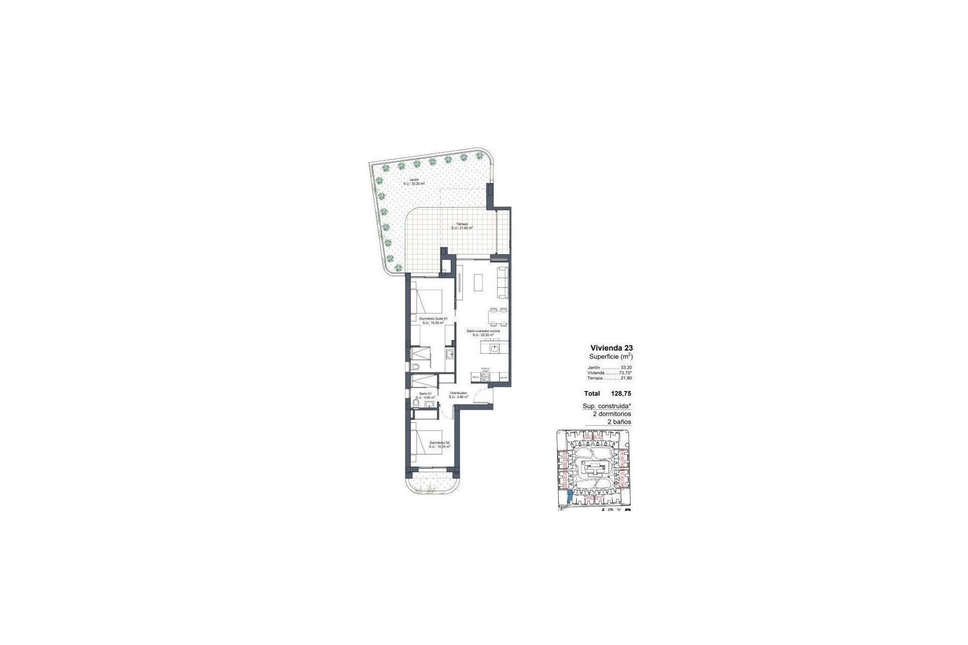 New Build - Apartment - Ciudad Quesada - Lo Marabú