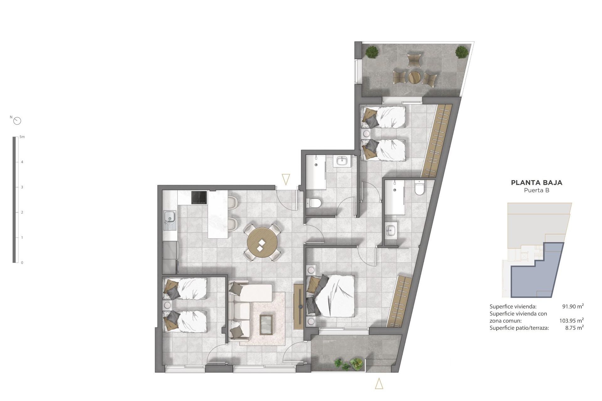 New Build - Apartment - Guardamar del Segura - Pueblo