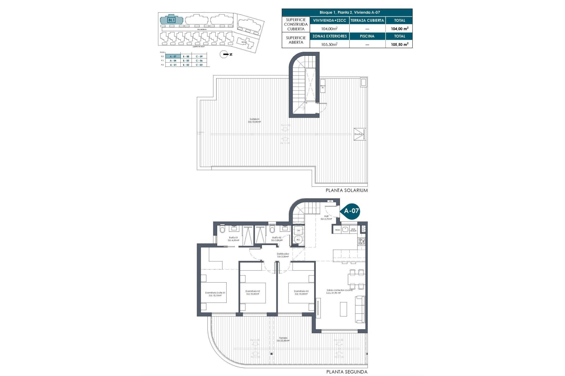New Build - Apartment - Los Alcazares - Serena Golf