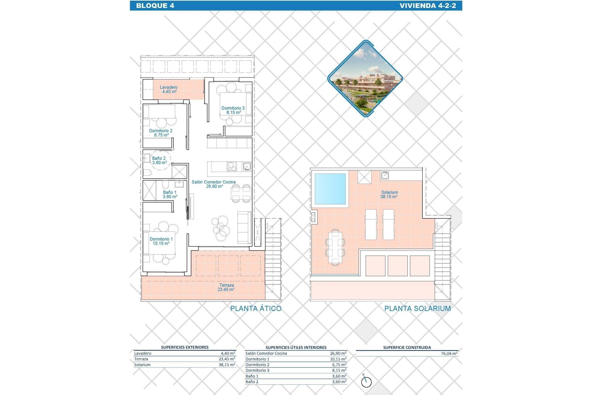 New Build - Apartment - Pilar de la Horadada - Lo Monte