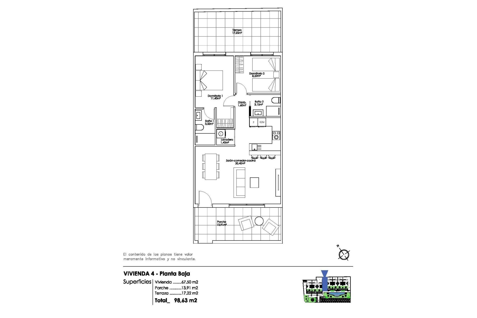 New Build - Apartment - Pilar de la Horadada - Parque Ramon eugenio Escudero