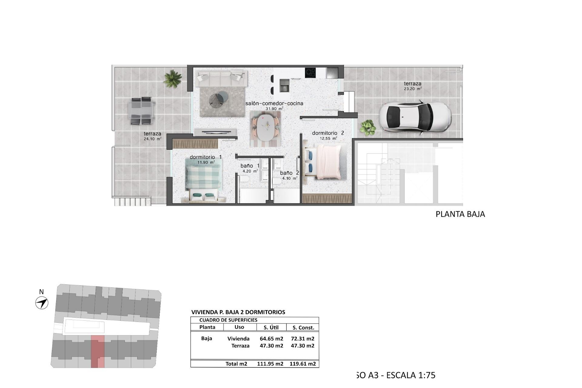 New Build - Apartment - Pilar de la Horadada - pueblo