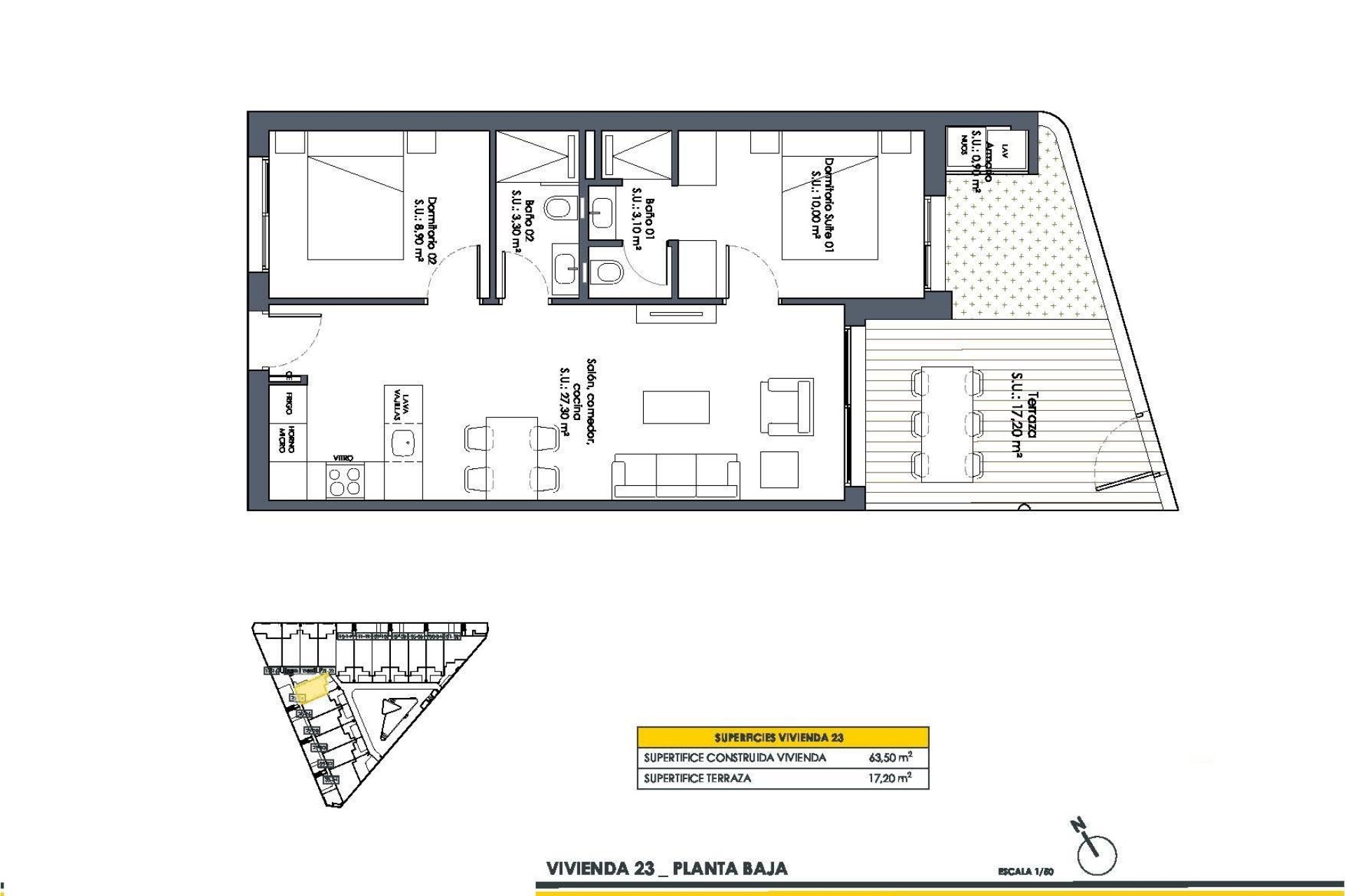 New Build - Apartment - San Fulgencio - Pueblo