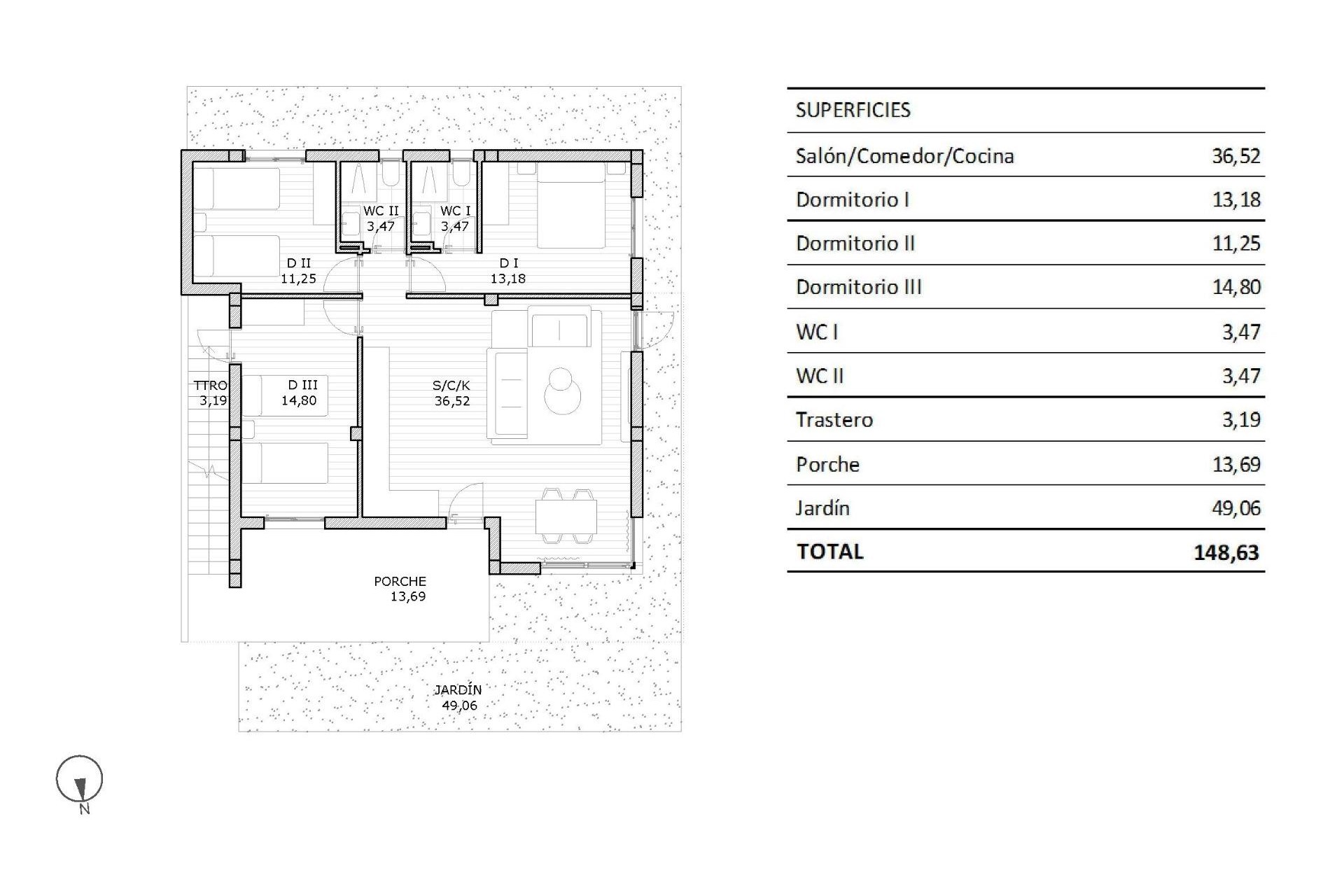 New Build - Apartment - San Miguel de las Salinas - Pueblo