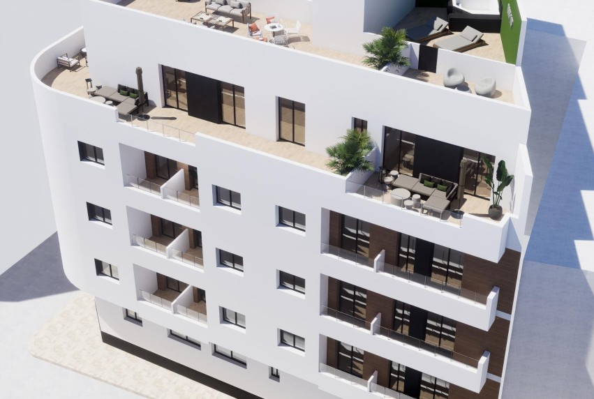 New Build - Apartment - Torrevieja - pueblo