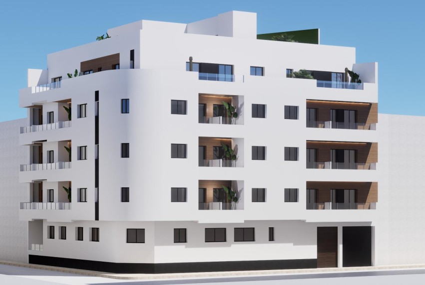 New Build - Apartment - Torrevieja - pueblo