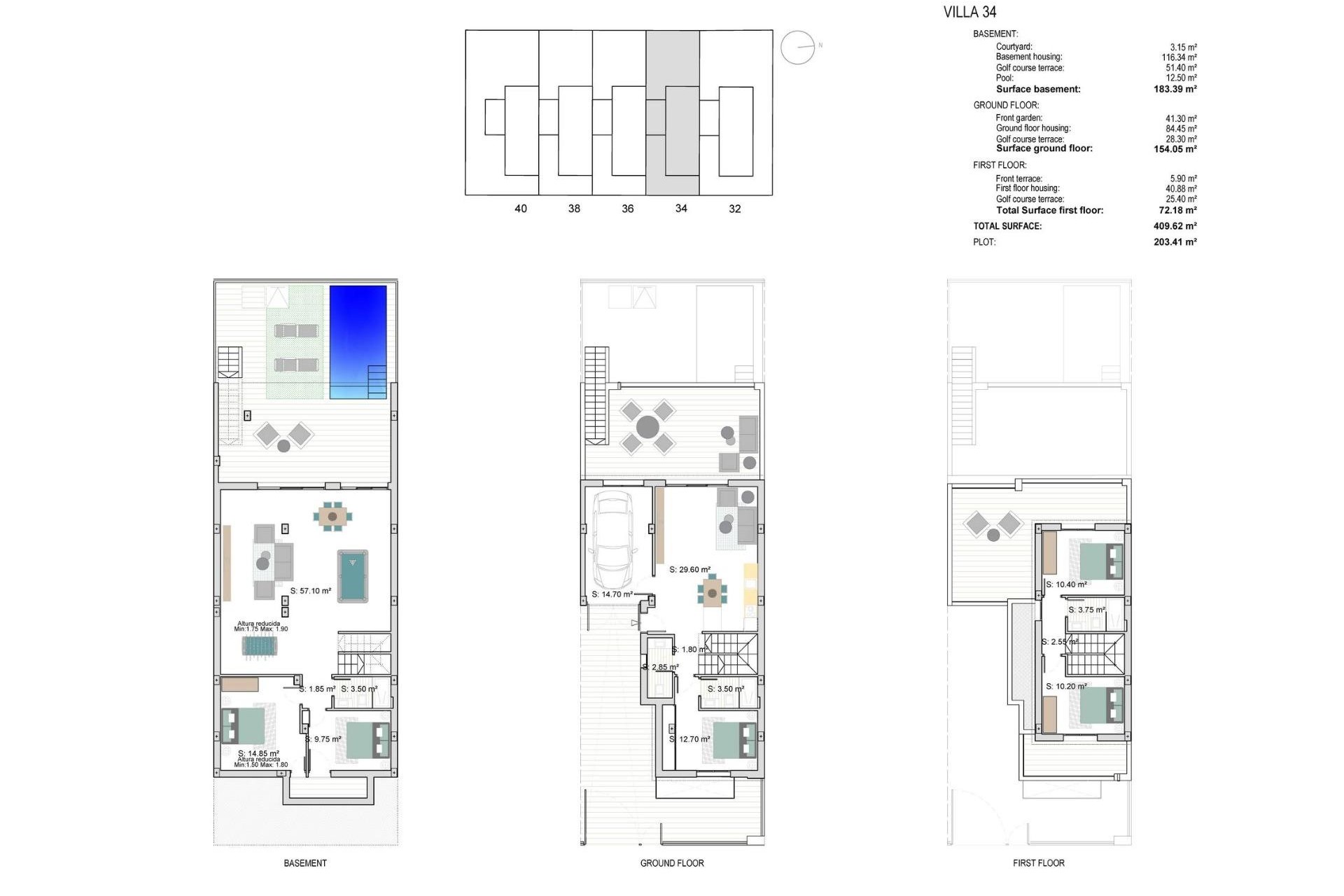 New Build - House - Los Alcazares - Serena Golf