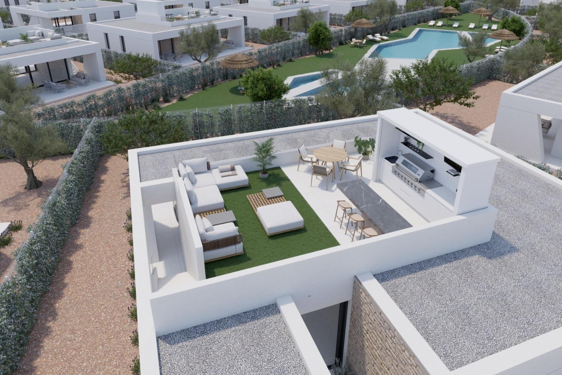 New Build - Villa - Fuente Álamo - Hacienda del Alamo