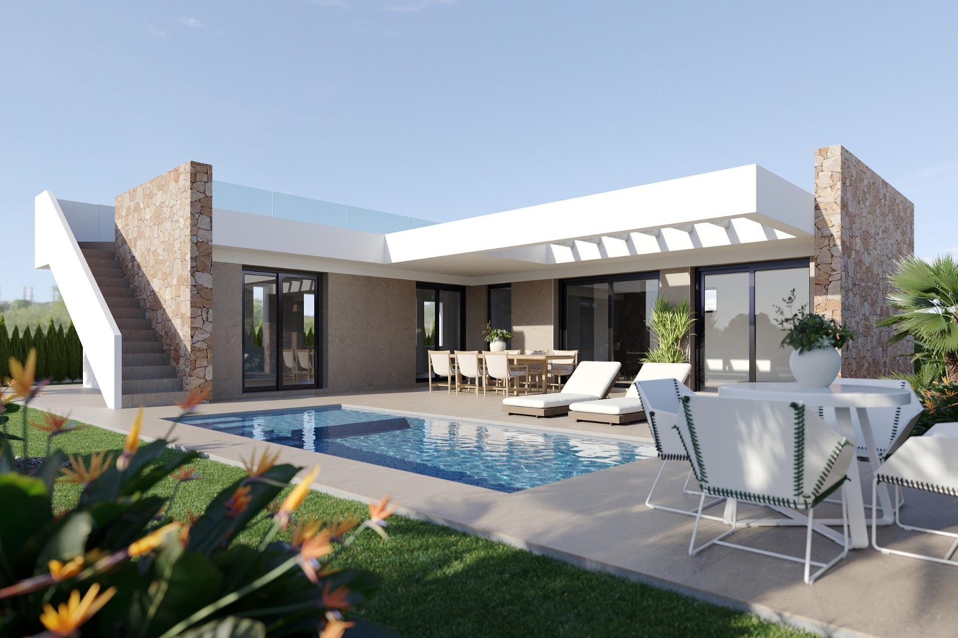 New Build - Villa - Fuente Álamo - Hacienda del Alamo