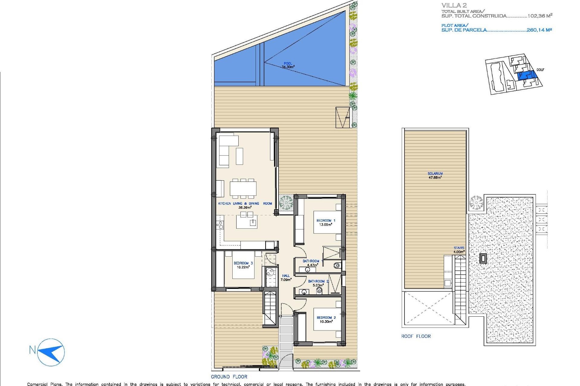 New Build - Villa - Los Alcazares - Serena Golf