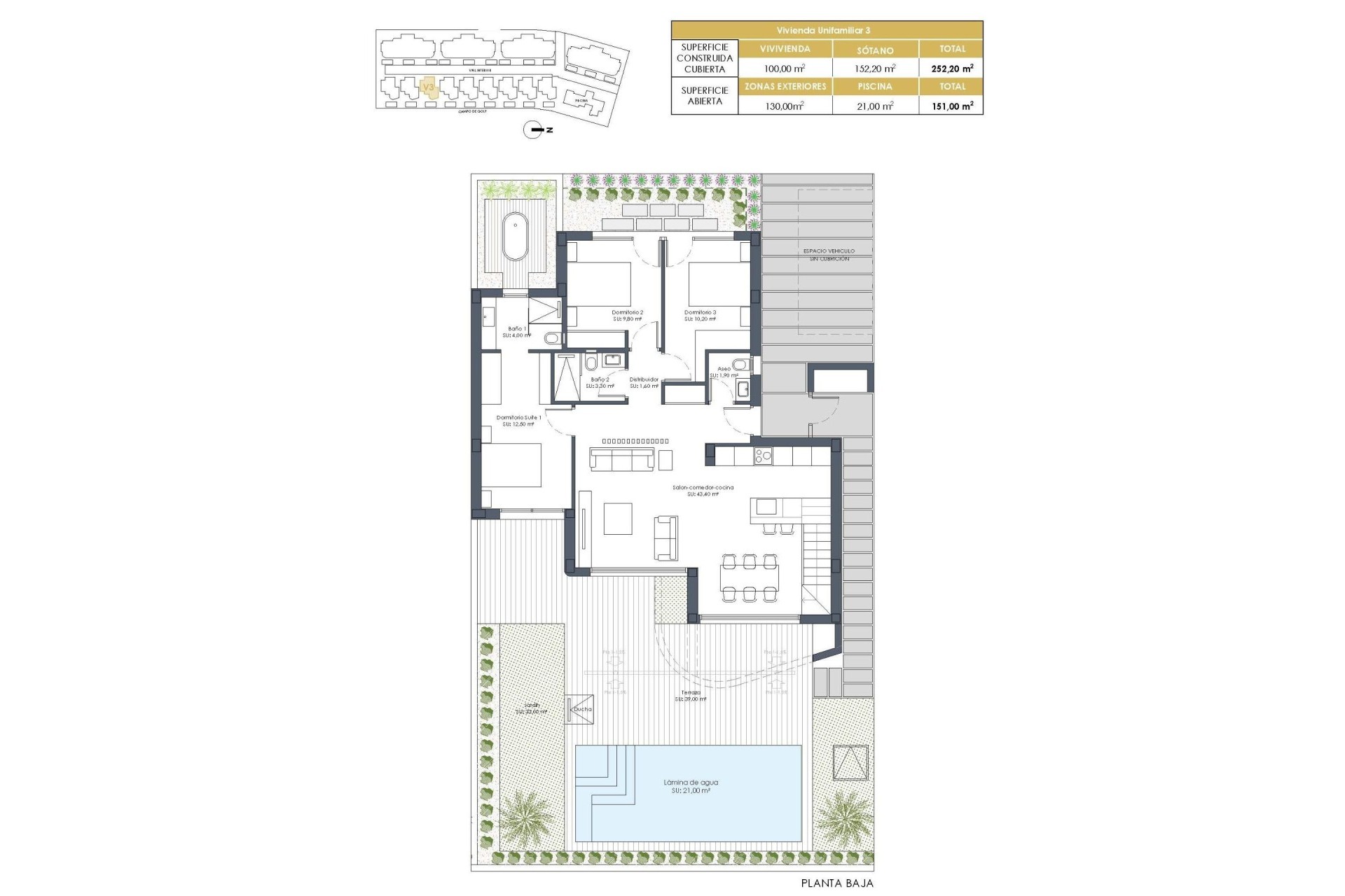 New Build - Villa - Los Alcazares - Serena Golf
