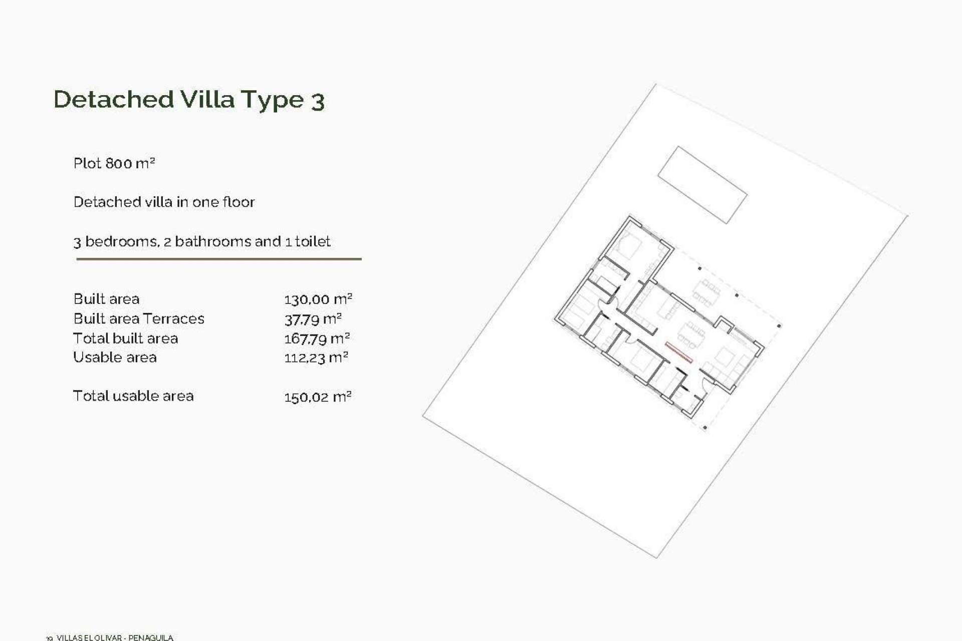 New Build - Villa - Penaguila - El Olivar