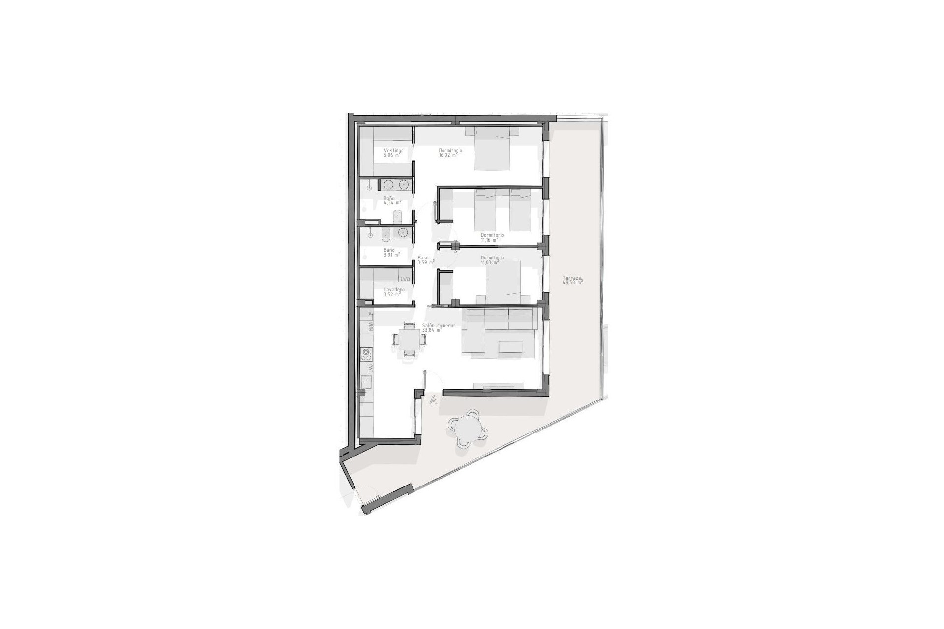 Nieuwbouw Woningen - Apartment - Aguilas - Playa del Hornillo