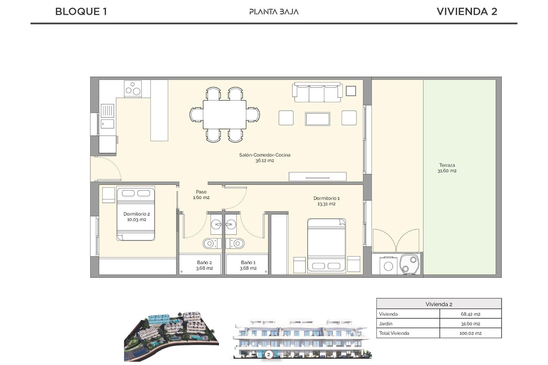 Nieuwbouw Woningen - Apartment - Finestrat - Puig Campana Golf