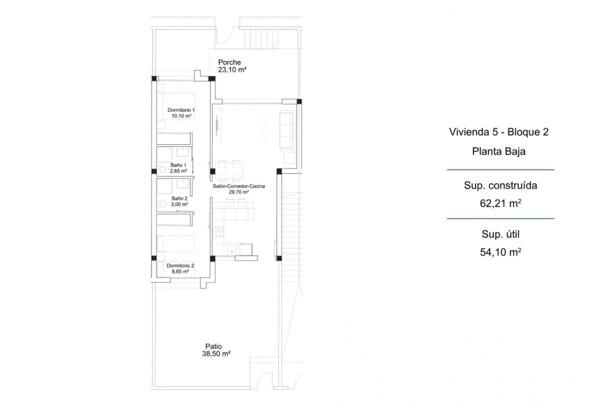 Nieuwbouw Woningen - Apartment - Orihuela Costa - PAU 26