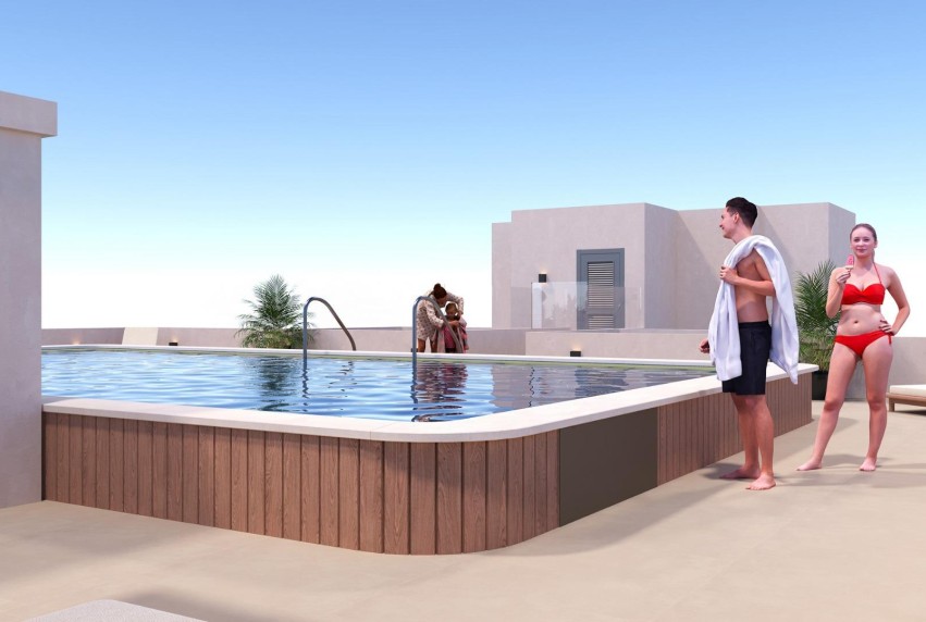 Nieuwbouw Woningen - Apartment - San Miguel de las Salinas - Pueblo