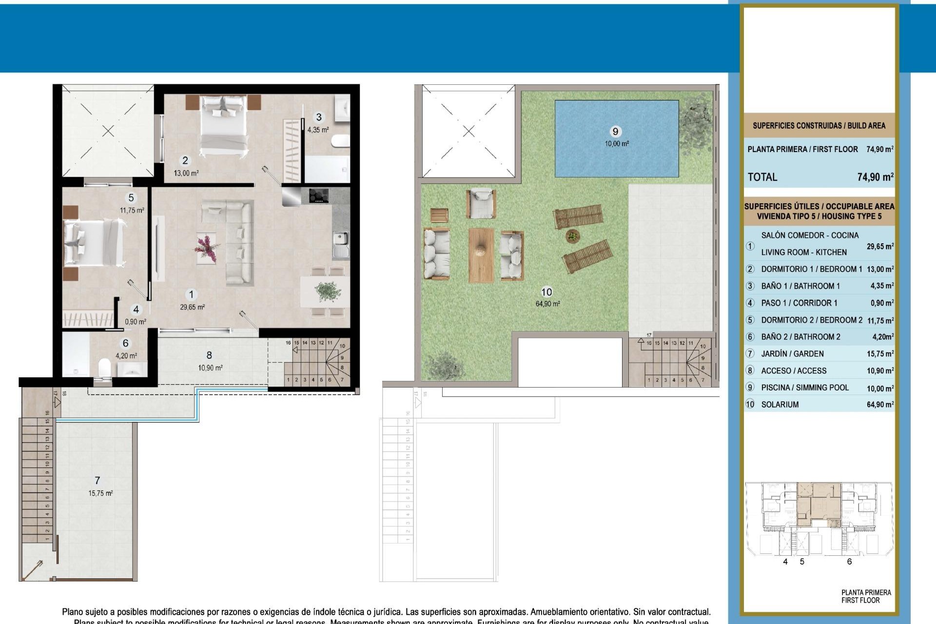 Nieuwbouw Woningen - Apartment - San Pedro del Pinatar - Lo Pagan
