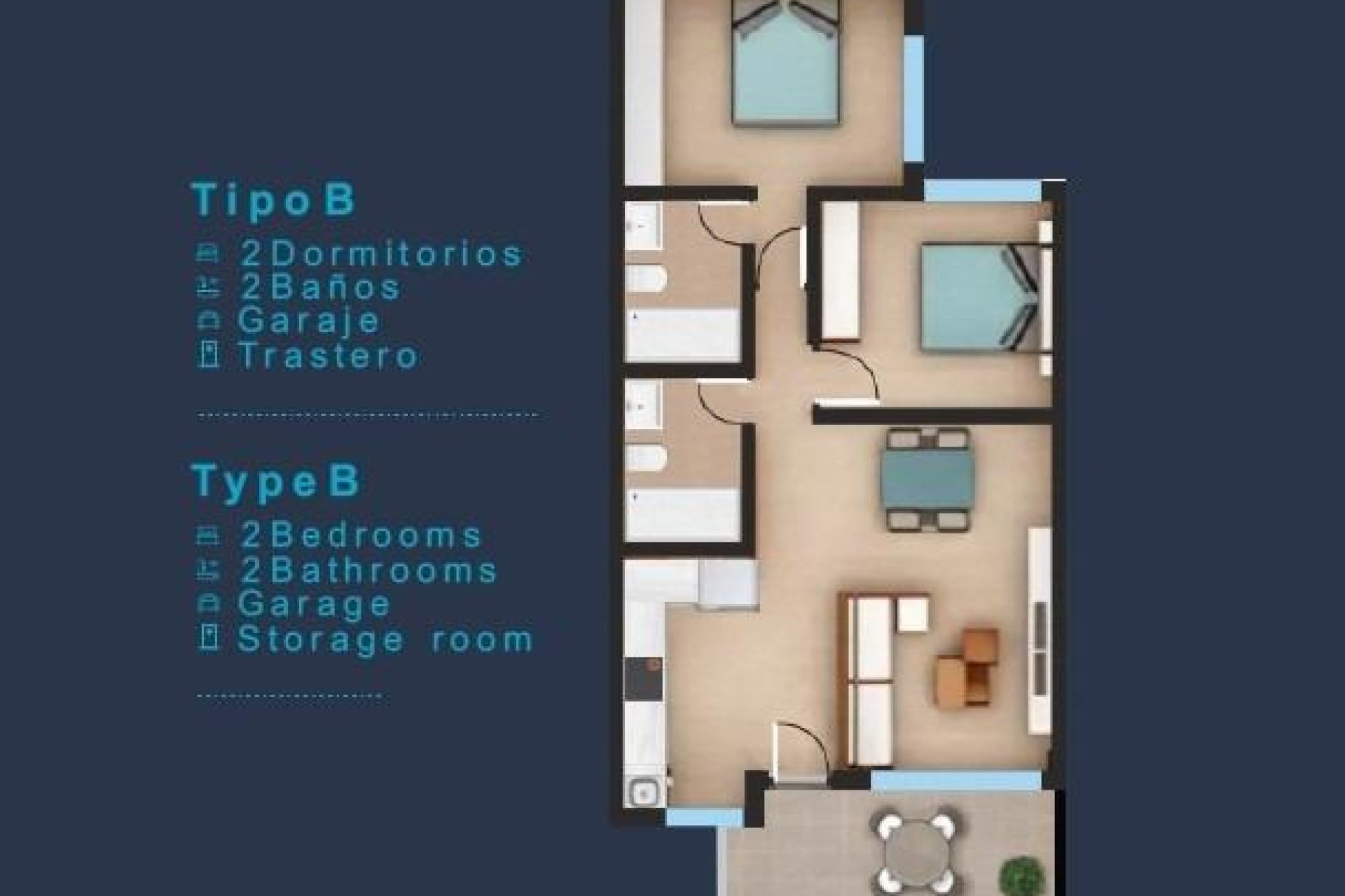 Nieuwbouw Woningen - Apartment - San Pedro del Pinatar - Los Pinos