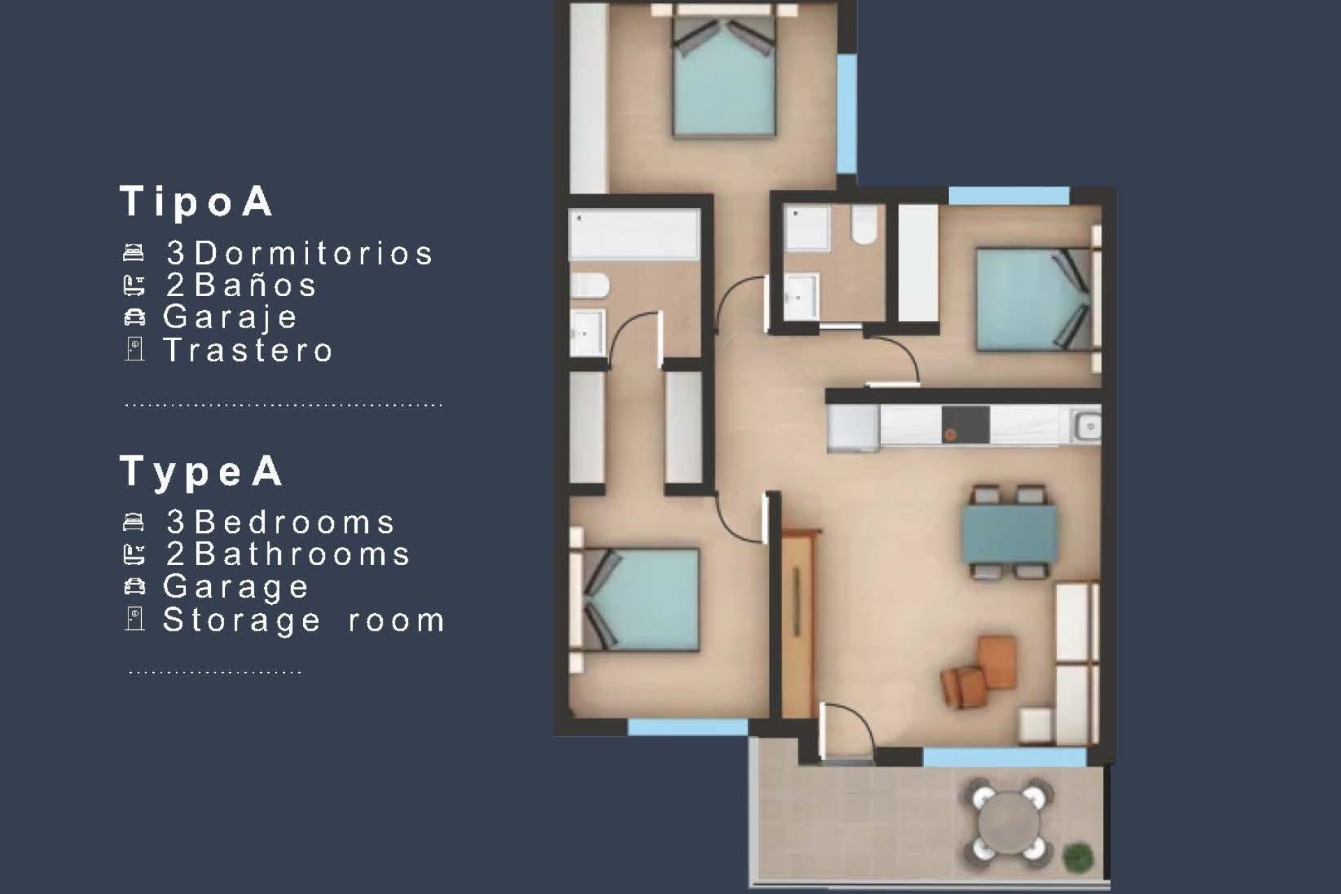 Nieuwbouw Woningen - Apartment - San Pedro del Pinatar - Los Pinos