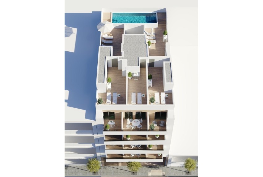 Nieuwbouw Woningen - Apartment - Torrevieja - Centro