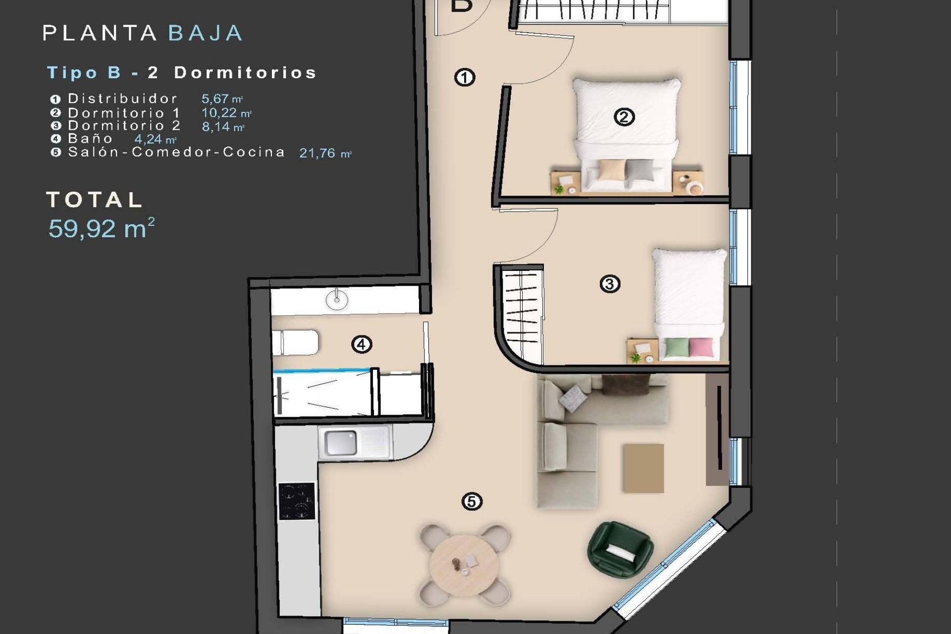 Nieuwbouw Woningen - Apartment - Torrevieja - Centro