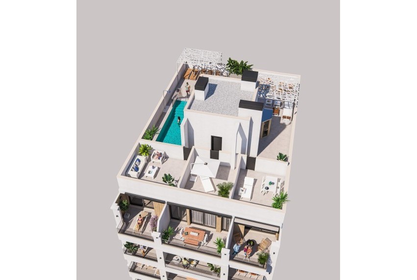 Nieuwbouw Woningen - Apartment - Torrevieja - Playa de El Cura
