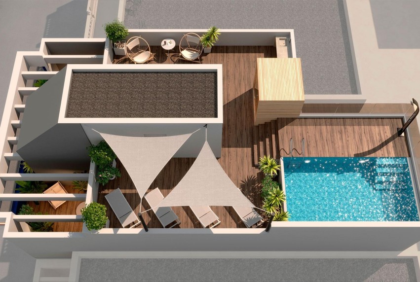 Nieuwbouw Woningen - Apartment - Torrevieja - Playa del Acequión
