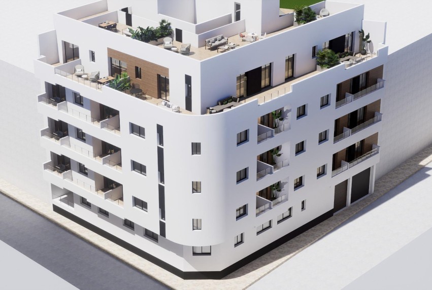 Nieuwbouw Woningen - Apartment - Torrevieja - pueblo