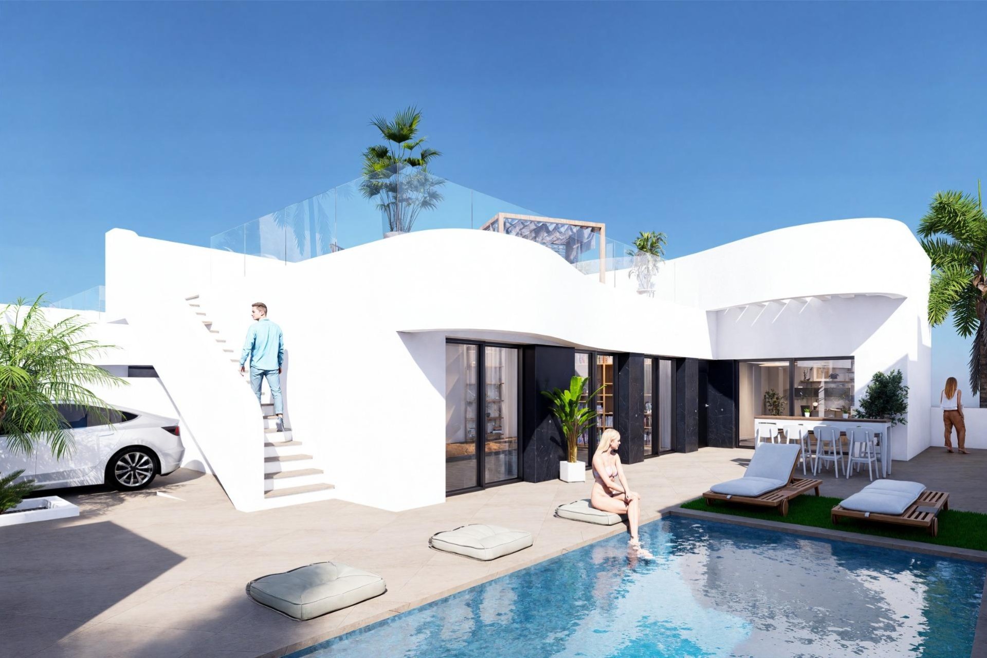 Nieuwbouw Woningen - Villa - Algorfa - La Finca Golf