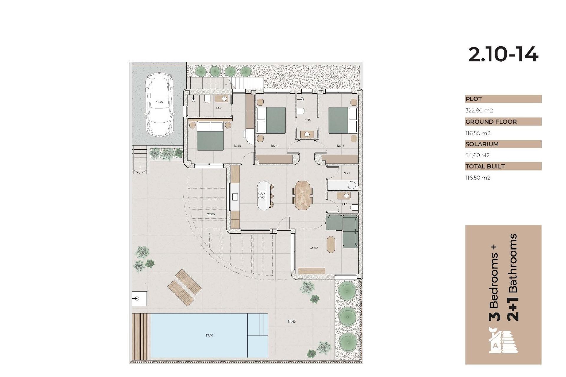 Nieuwbouw Woningen - Villa - Algorfa - La Finca Golf