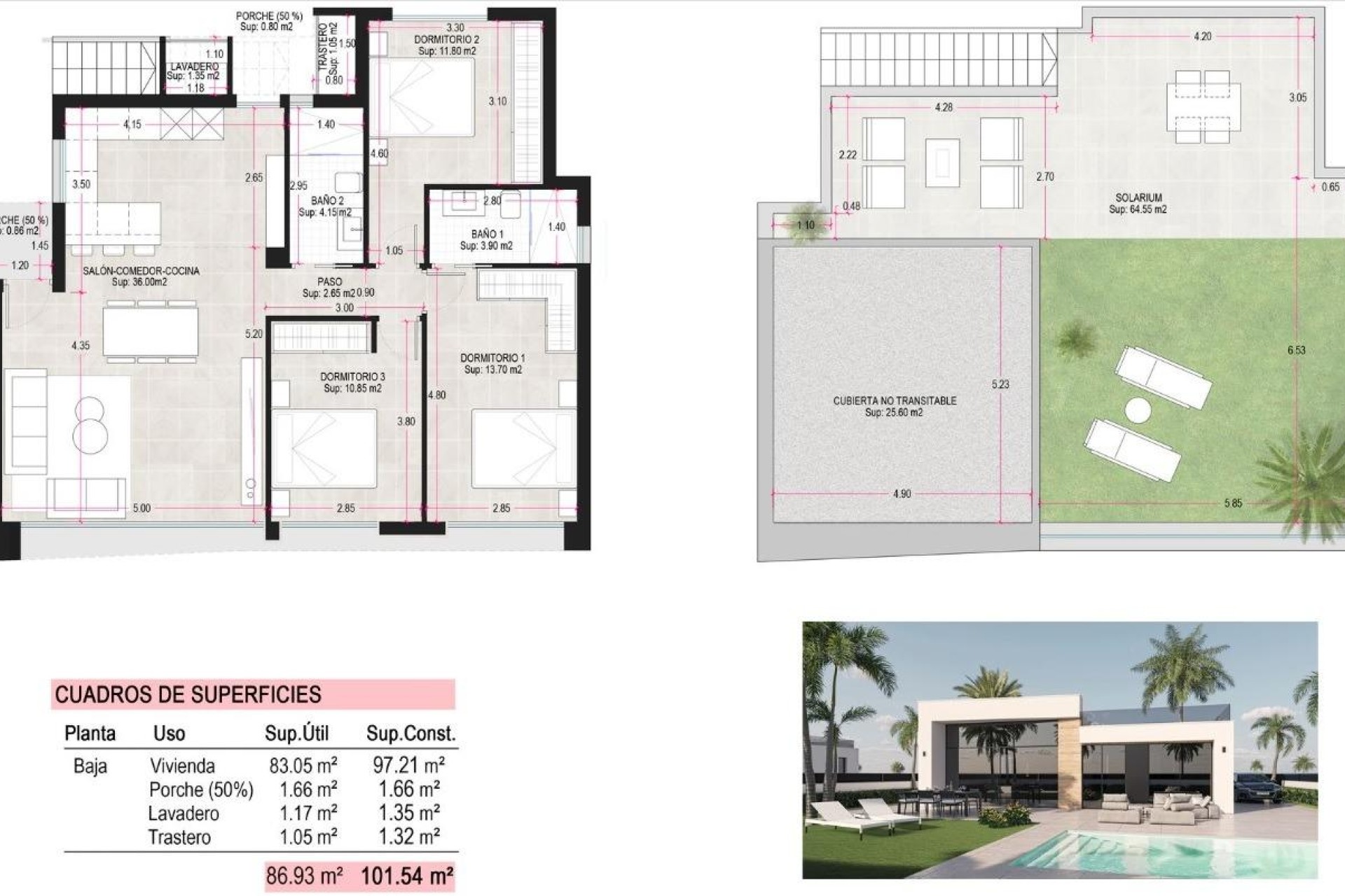 Nieuwbouw Woningen - Villa - Alhama De Murcia - Condado De Alhama