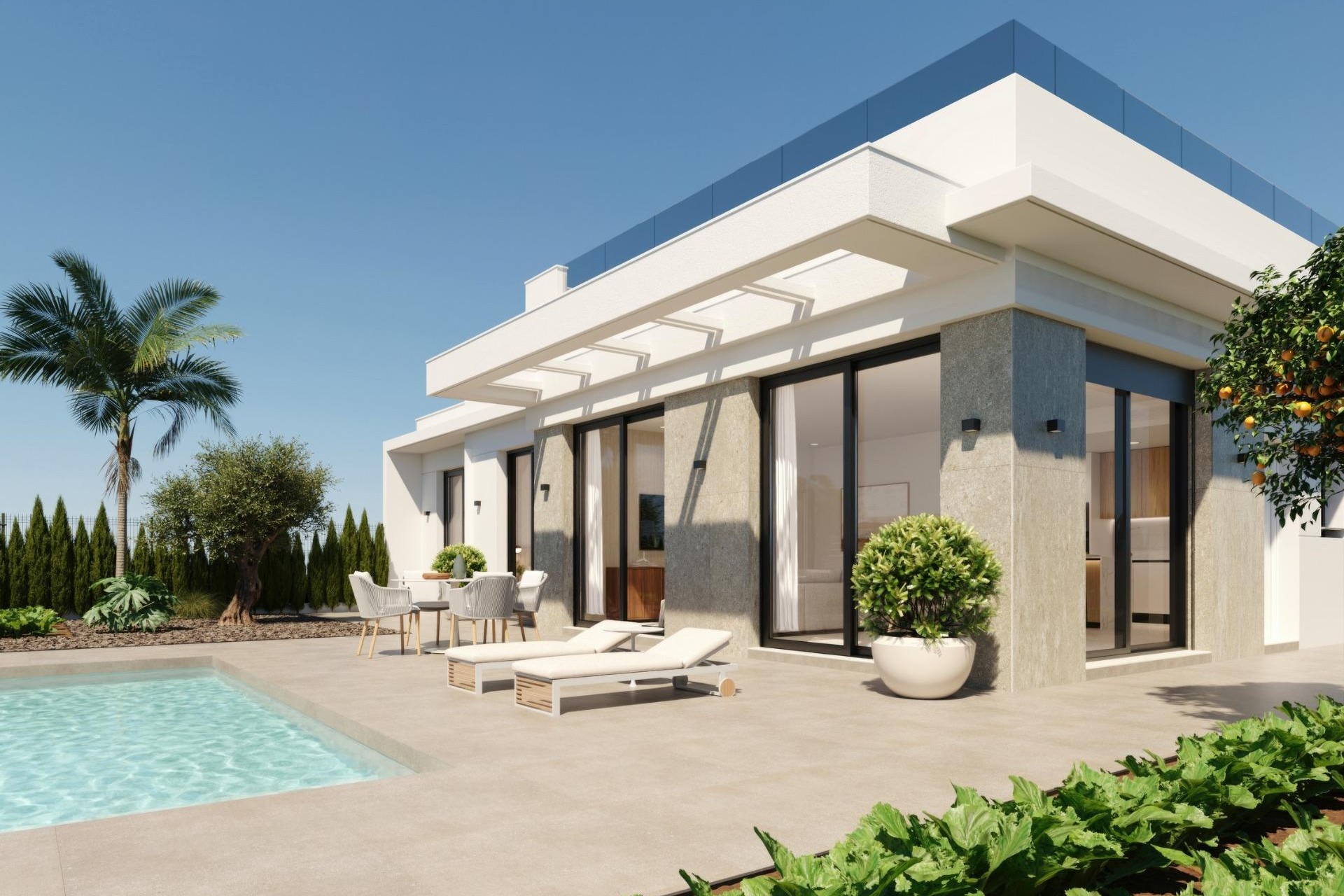 Nieuwbouw Woningen - Villa - Fuente Álamo - Hacienda Del Álamo Golf