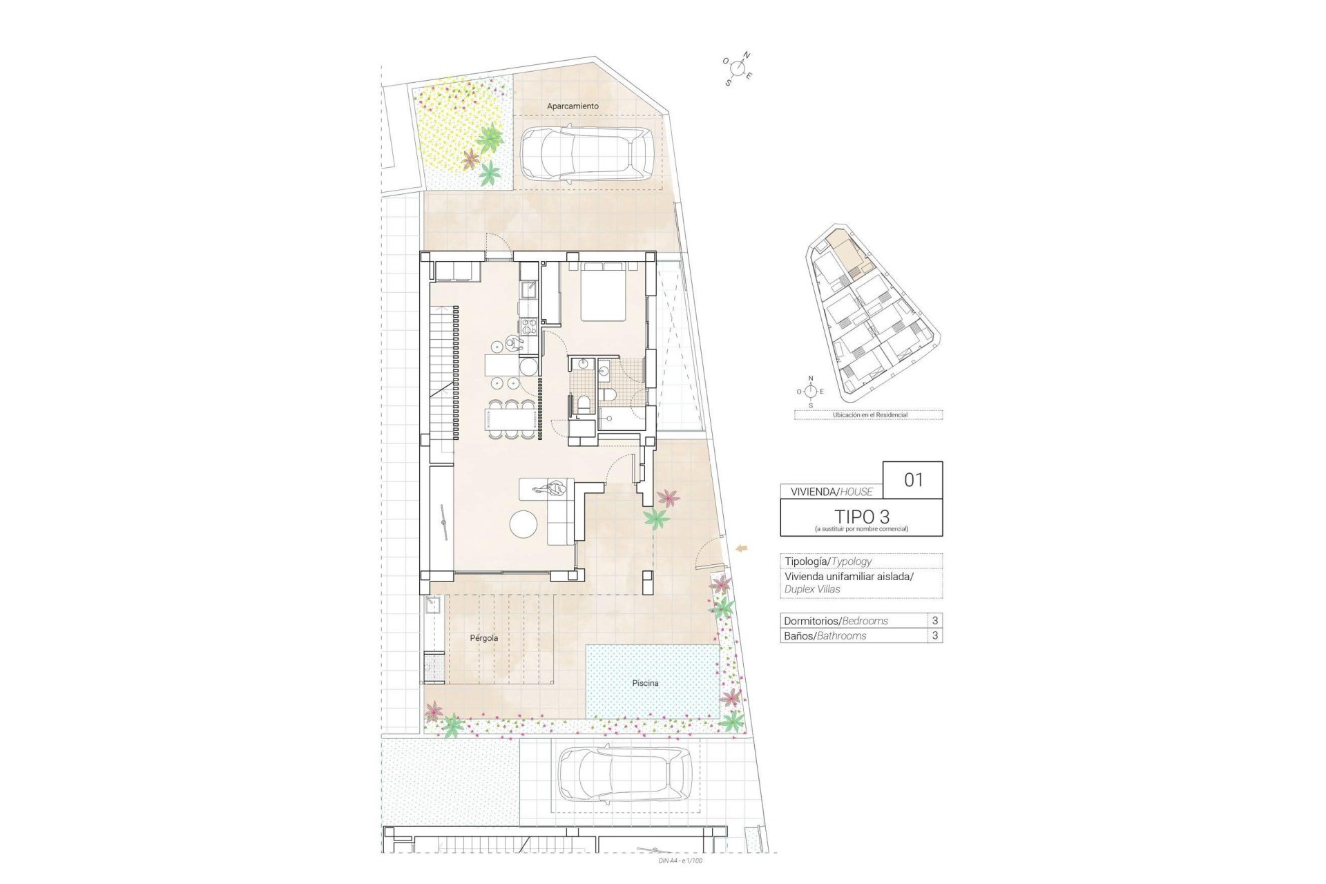 Nieuwbouw Woningen - Villa - Hondón de las Nieves - Centro