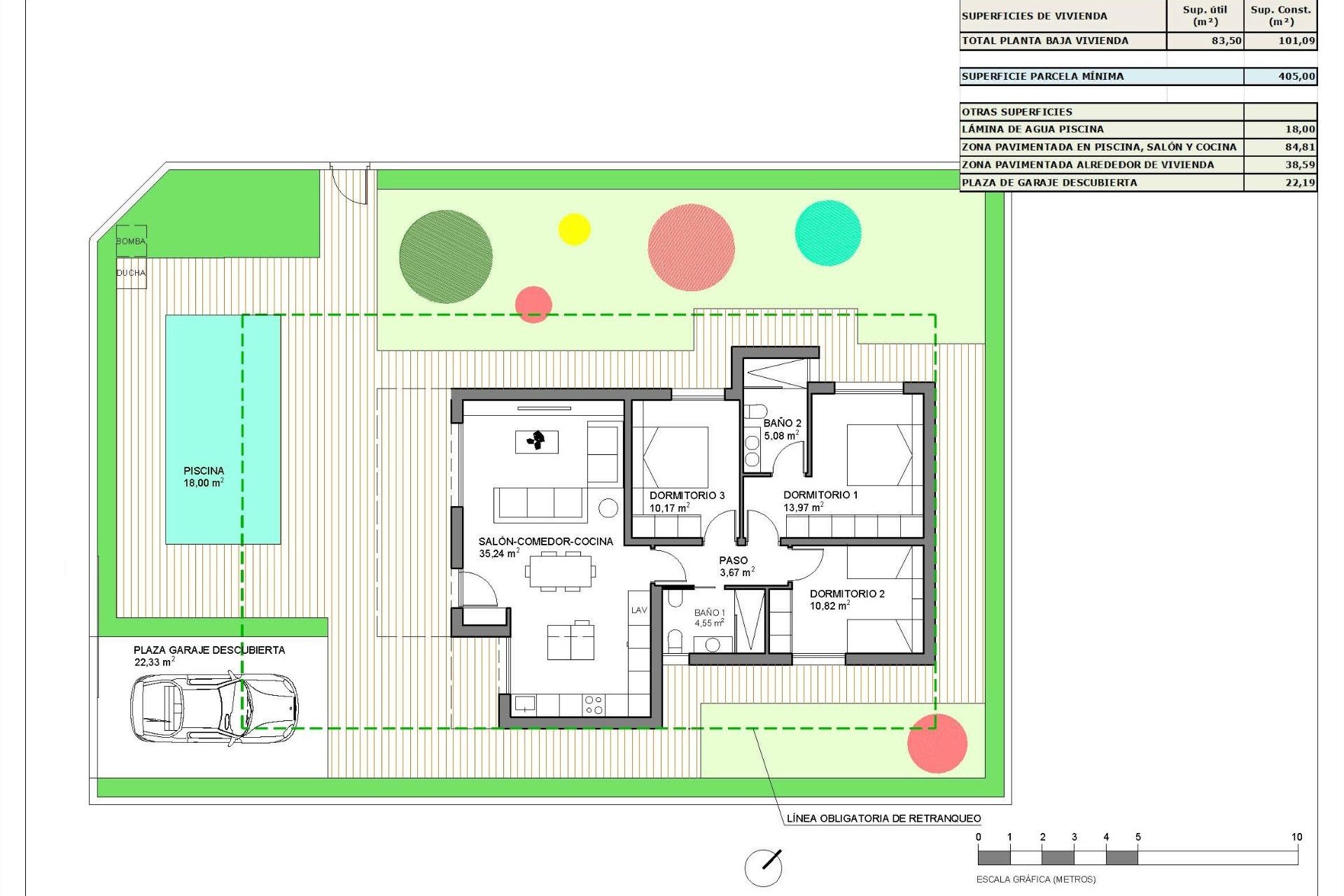 Nieuwbouw Woningen - Villa - Hondón de las Nieves - Urbaniz. La Montañosa