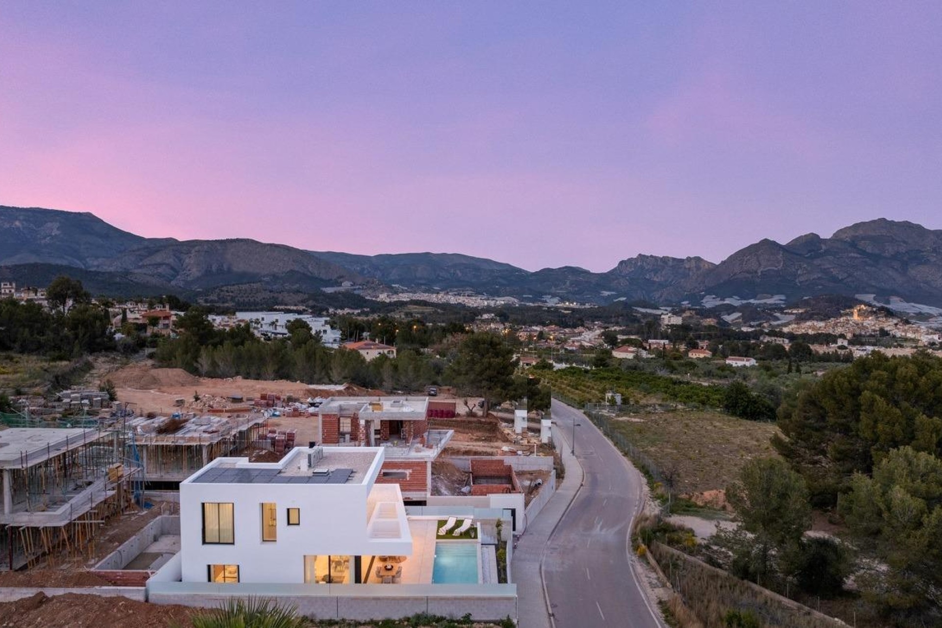 Nieuwbouw Woningen - Villa - Polop - Urbanizaciones