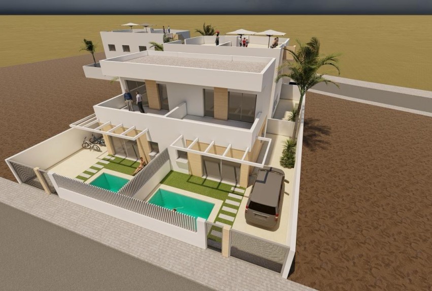 Nieuwbouw Woningen - Villa - Puerto de Mazarron - Mar De Plata