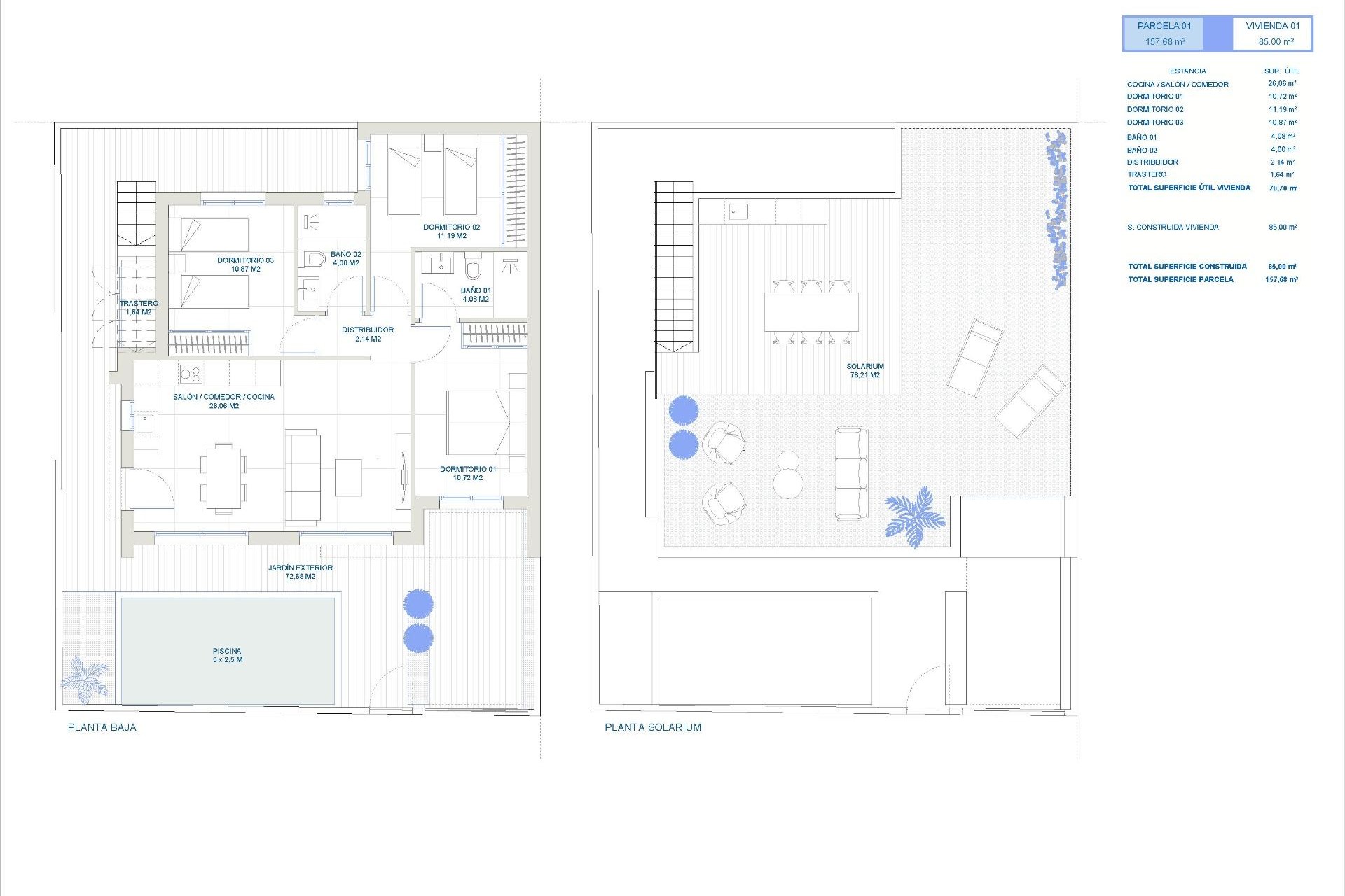 Nieuwbouw Woningen - Villa - Torre Pacheco - Roldán