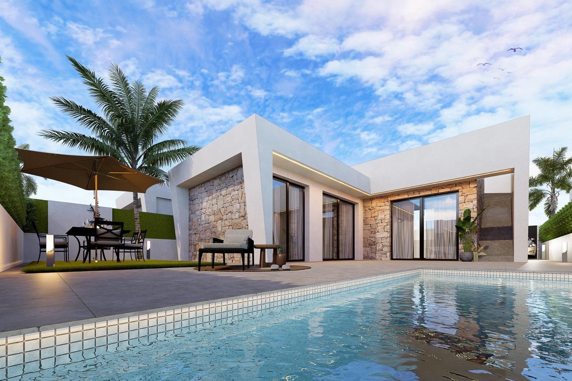 Nieuwbouw Woningen - Villa - Torre Pacheco - Roldán