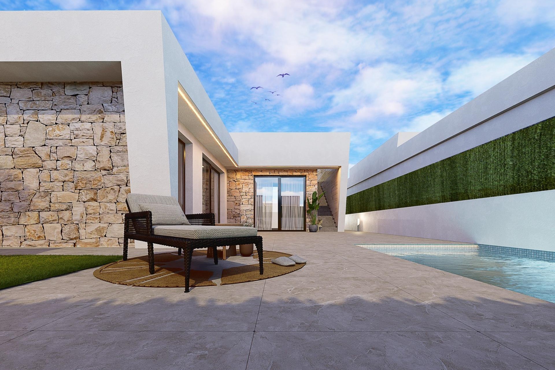 Nieuwbouw Woningen - Villa - Torre Pacheco - Roldán