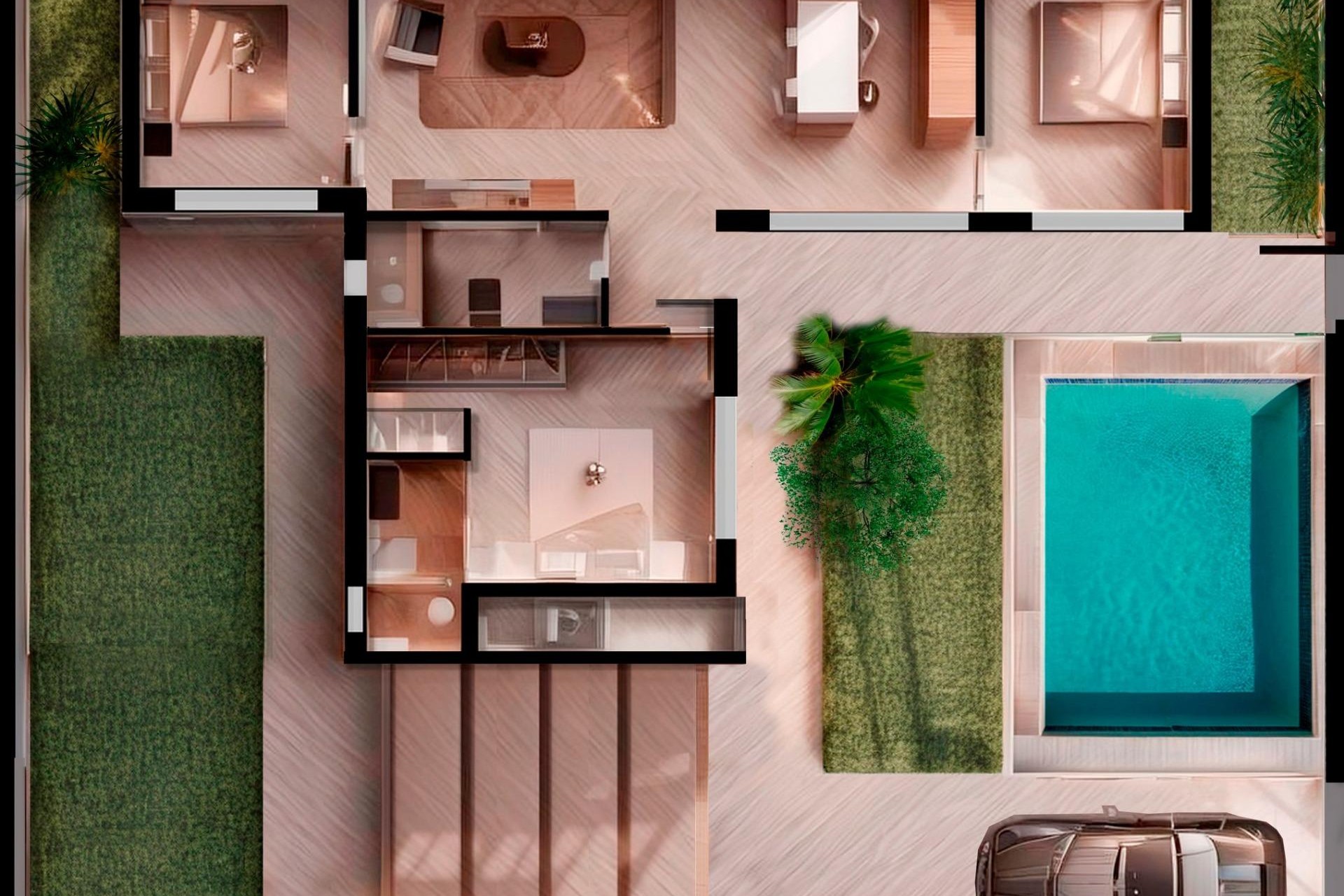 Nieuwbouw Woningen - Villa - Torre Pacheco - Roldán
