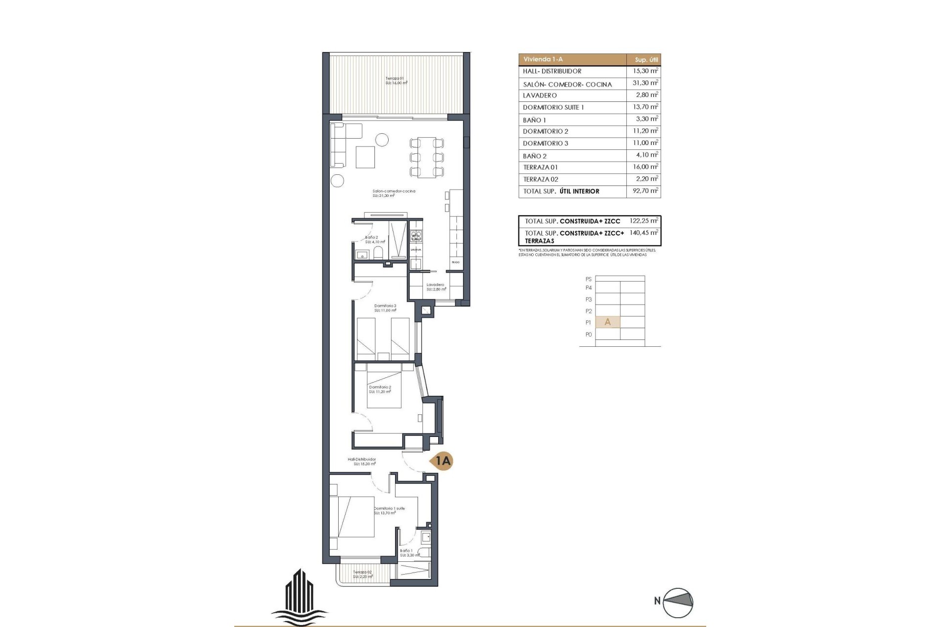 Nouvelle construction - Apartment - Guardamar del Segura - Pueblo