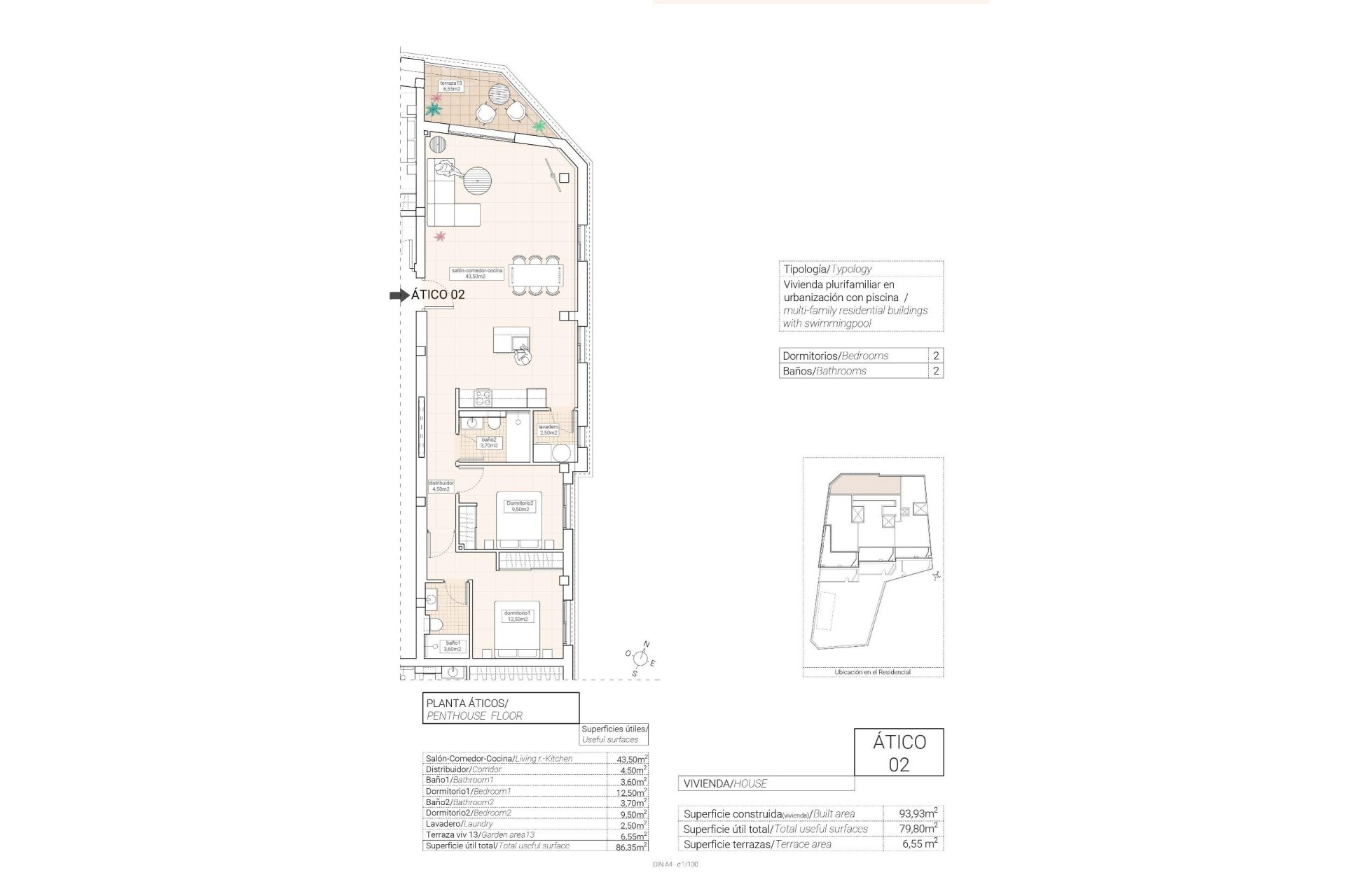 Nouvelle construction - Apartment - Hondón de las Nieves - Pueblo