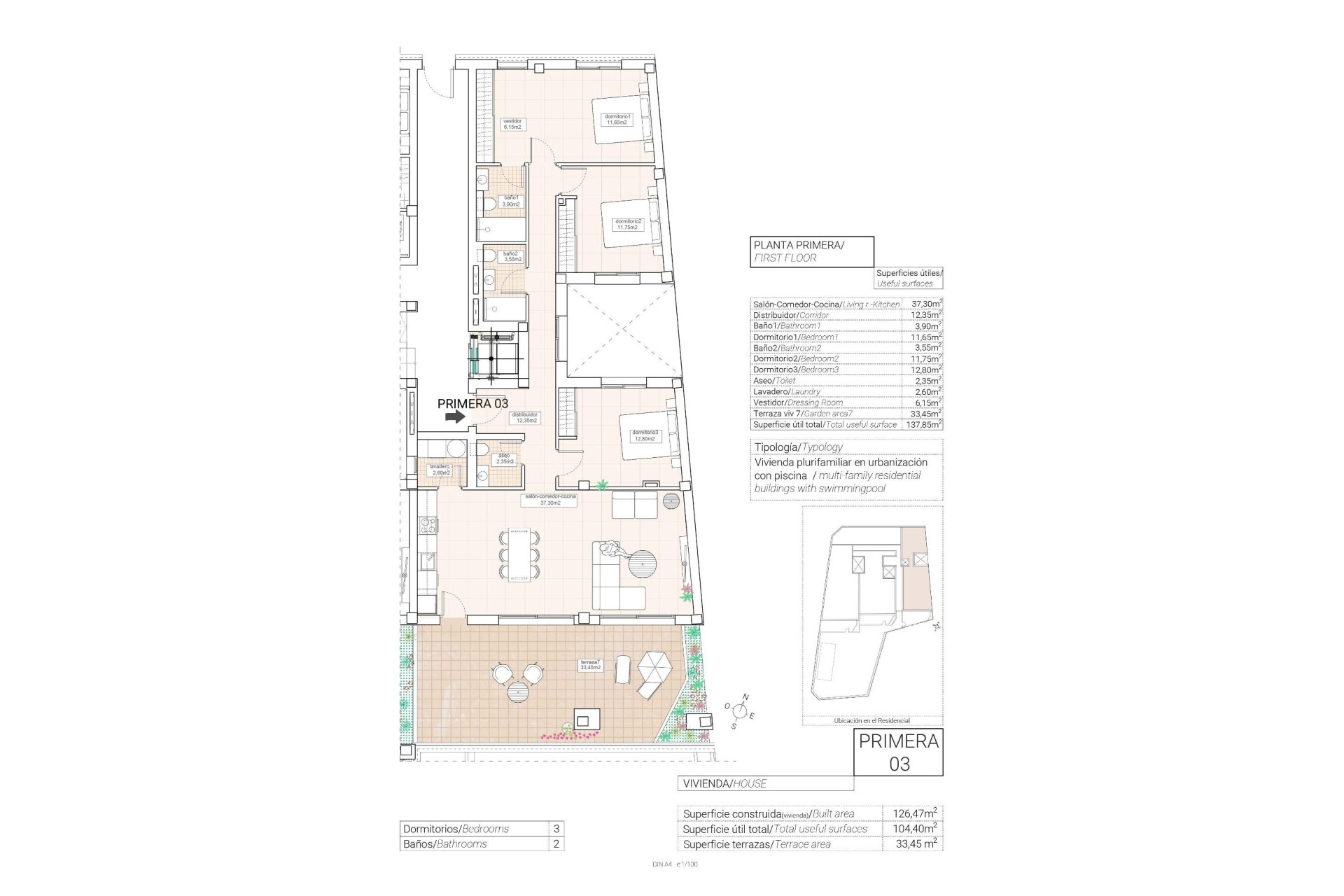Nouvelle construction - Apartment - Hondón de las Nieves - Pueblo
