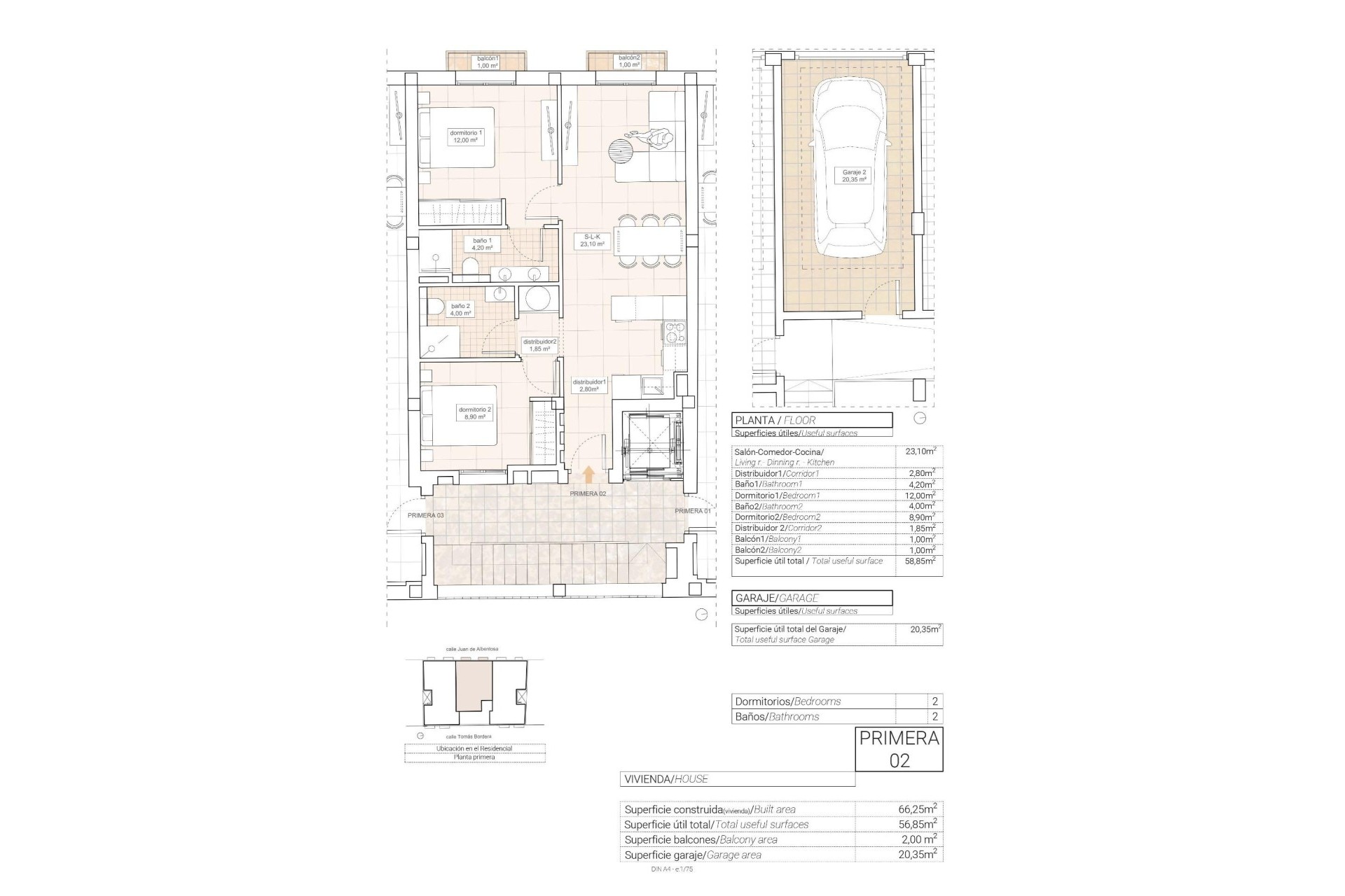 Nouvelle construction - Apartment - Hondón de las Nieves - Pueblo