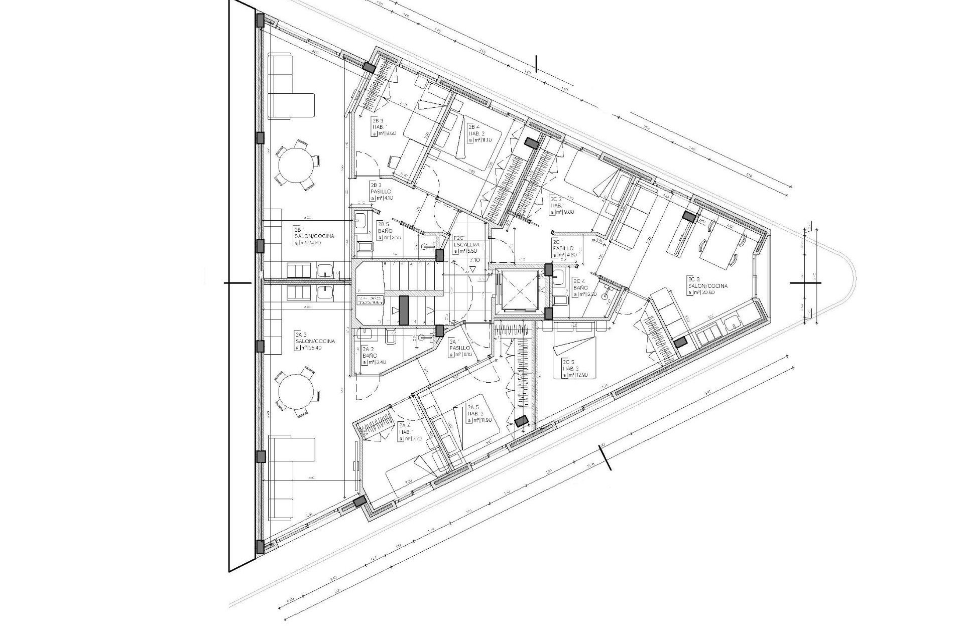 Nouvelle construction - Apartment - Mazarron - pueblo