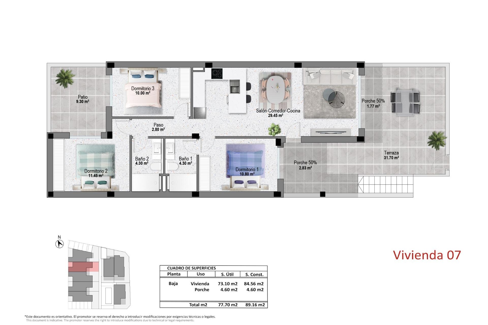 Nouvelle construction - Apartment - Pilar de la Horadada - pueblo