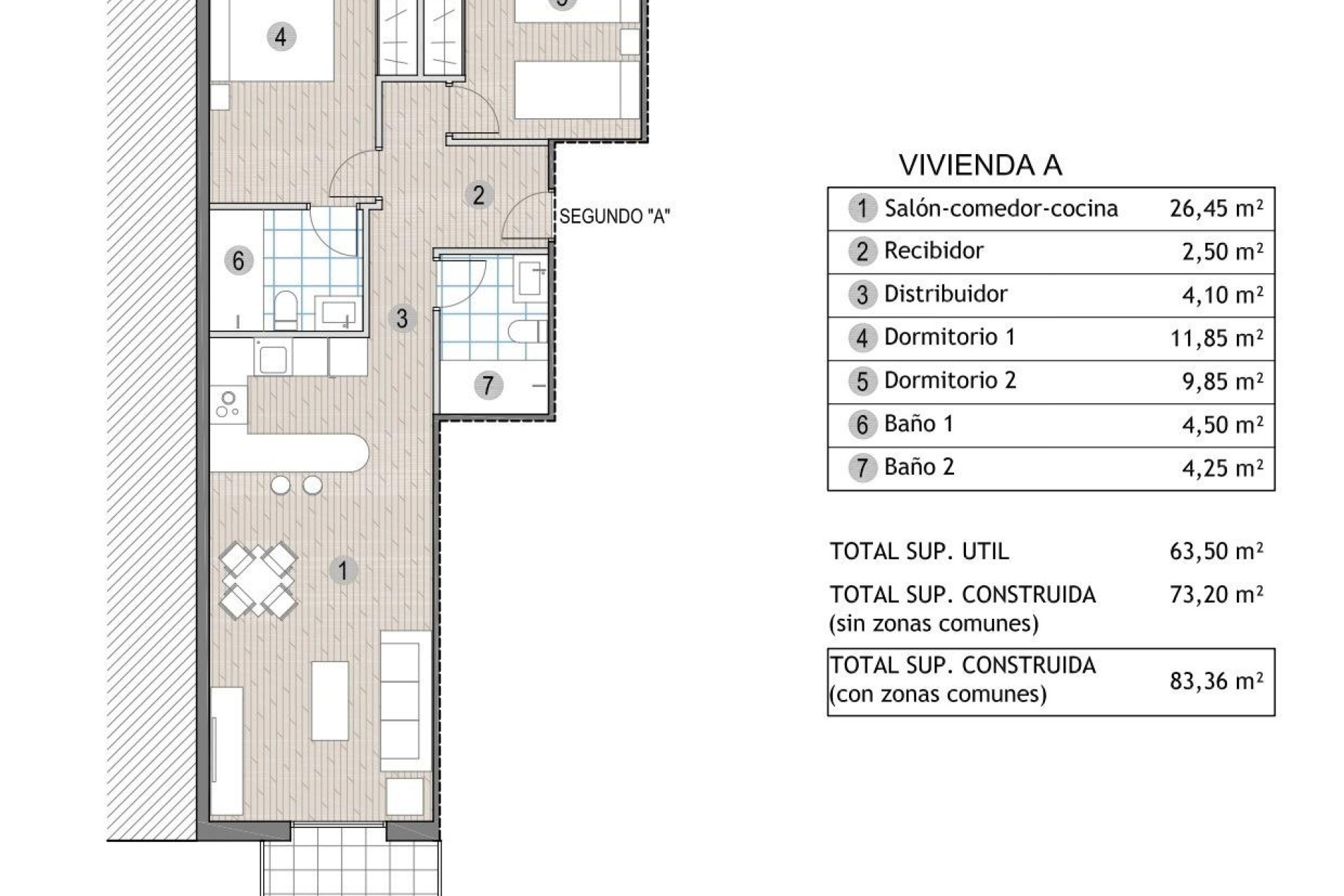 Nouvelle construction - Apartment - Puerto de Mazarron - Playa del Puerto